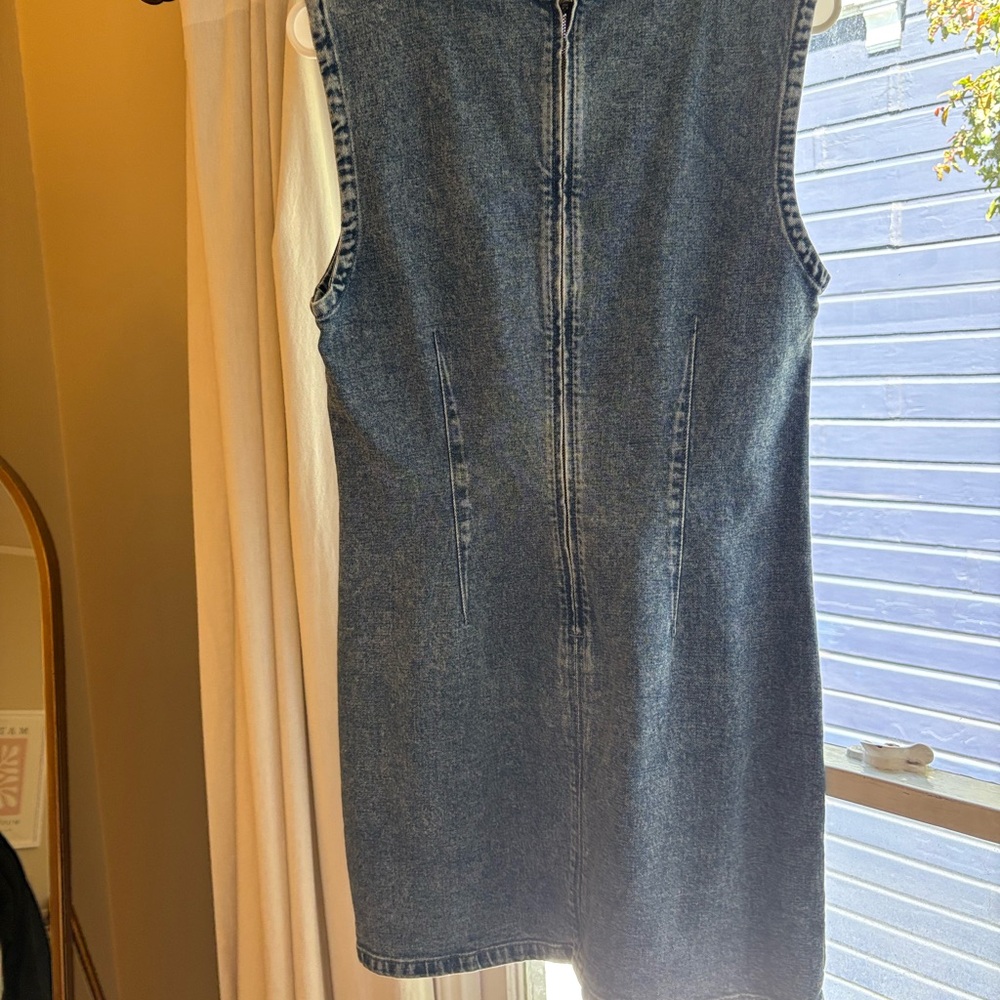 Abercrombie Denim Shell Mini Dress - Picture 4 of 4